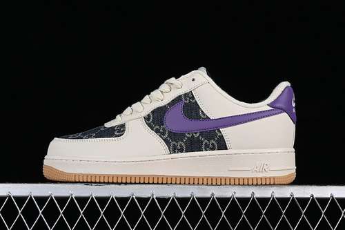 320CW2288111AIR FORCE 1 07 LOW WHITEBLACKPURPLEWOMAN3639MAN4045