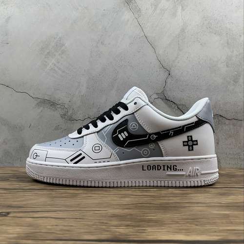 340CW2288111AIR FORCE 1 LOW 07 WHITELIGHT GREYBLACKWOMAN3639MAN4045
