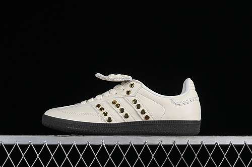 270IG4304WALES BONNER X SAMBA STUDDED PACK CREAM WHITECREAM WHITECORE BLACKUNISEX3545