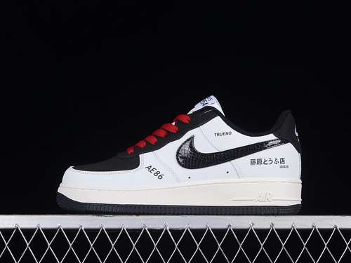340AE1686668AIR FORCE 1 LOW 07 WHITEBLACKREDWOMAN3639MAN4045