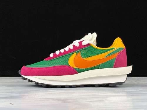 450BV0073301SACAI X LDV WAFFLE PINE GREENCLAY ORANGEDEL SOLUNISEX3646
