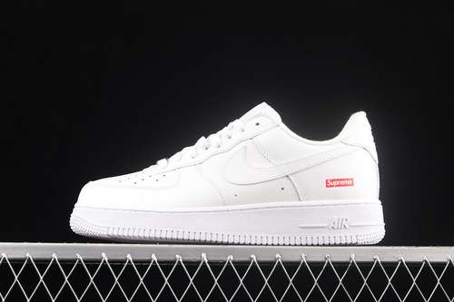 300CU9225100SUPREME X AIR FORCE 1 LOW BOX LOGO  WHITEWHITEWHITEUNSIEX36475