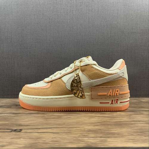 270DM8157700AIR FORCE 1 SHADOW SISTERHOOD CASHMEREORANGE CHALKLOBSTERCASHMERE