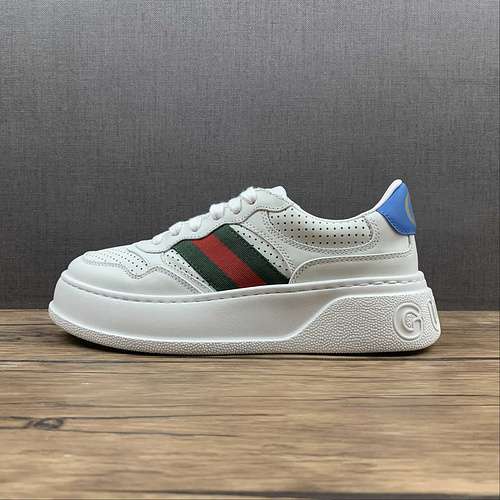 450GUCCI TENNIS SNEAKERS WHITEGREENREDBLUEWOMAN3539MAN4045