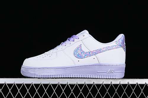 320CZ0377200AIR FORCE 1 07 LOW WHITEPURPLEWOMAN3639MAN4045