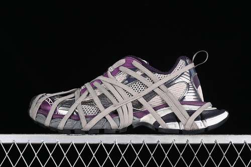 500W3XL51269BALENCIAGA PHANTOM SNEAKER GREYPURPLESILVERWOMAN3539MAN4046