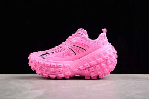 630W2RAA5000BALENCIAGA DEFENDER RUBBER PLATFORM SNEAKERS PINKPINKPINKWOMAN3541