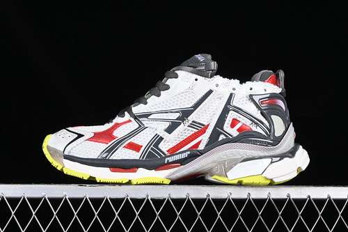480W3RB69167BALENCIAGA RUNNER KITH FOURCOLOR WHITEBLACKGREYREDWOMAN3539MAN4046