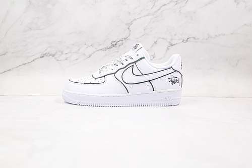380BD6425109AIR FORCE 1 LOW 07 WHITEBLACKWHITEWOMAN3639MAN4045