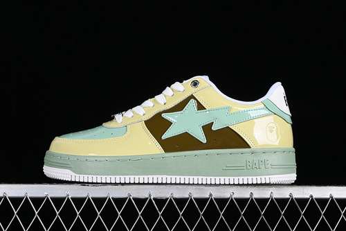 3201I80191006A BATHING APE STA GREENYELLOWBROWNWOMAN3639MAN4046