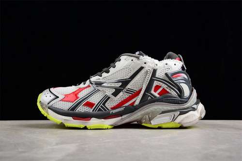 600W3RB69167BALENCIAGA RUNNER KITH FOURCOLOR GREYBLACKREDWHITEUNISEX3546