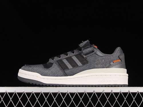 250HQ6335FORUM 84 LOW SHOES CORE BLACKCLOUD WHITEDARK GREYWOMAN3639MAN4045