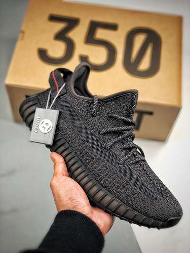 680FU9007OG YEEZY BOOST 350 V2 STATIC REFLECTIVE BLACKBLACKUNISEX3648