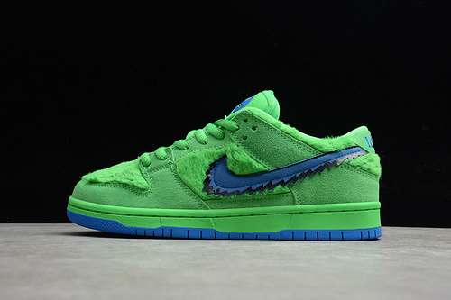 530CJ5378300GRATEFUL DEAD X SB DUNK LOW GREEN BEAR GREENBLUEUNISEX36475