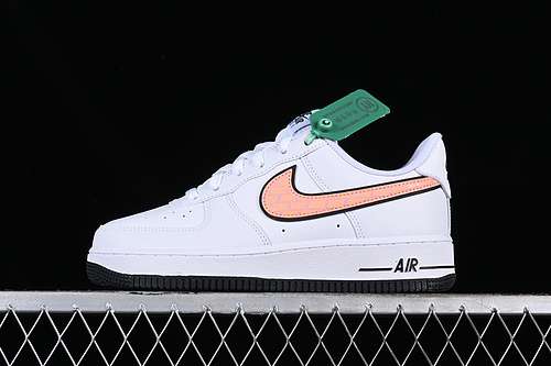 280DZ6307100AIR FORCE 1 07 LOW WHITEBLACKORANGEWOMAN35540