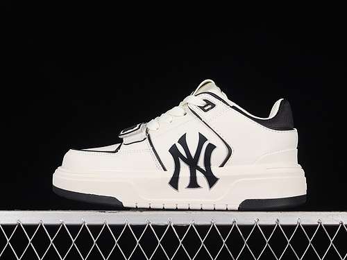 2803ASXLMB3N50BKSNY MLB CHUNKY LINER SHOES WHITEWHITEBLACKWOMAN35540