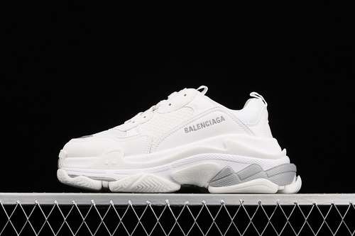 550W2FS41200ZG BALENCIAGA TRIPLE S SNEAKERS WHITEWHITELIGHT GREYUNSIEX3545