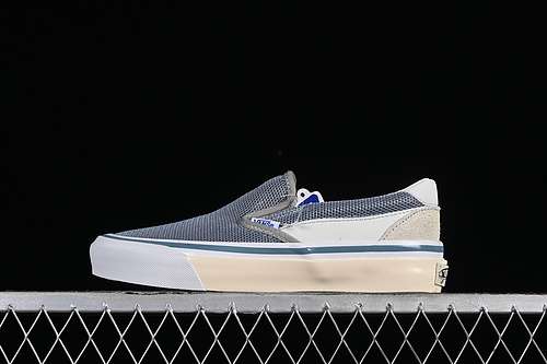 240VN000MXHBGKVANS TDC TOKYO DESIGN COLLECTIVE OLD SKOOL SLIPON PREMIUM WHITEGREYBLUE