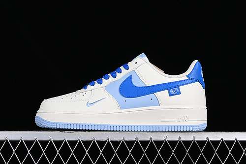 320DB3301211AIR FORCE 1 07 LOW WHITEBLUEWOMAN3639MAN4045