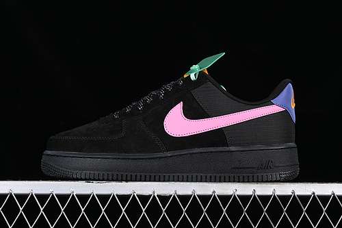 300CD0887001AIR FORCE 1 07 LOW BLACKPINKBLUEYELLOWWOMAN35539MAN4045