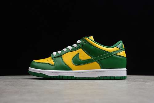 380CU1727700SB DUNK LOW SP BRAZIL VARSITY MAIZEPINE GREENWHITEUNISEX3645