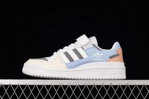 270GZ4405FORUM 84 LOW SHOES CLOUD WHITELIGHT BLUEGREYWOMAN3639MAN4045