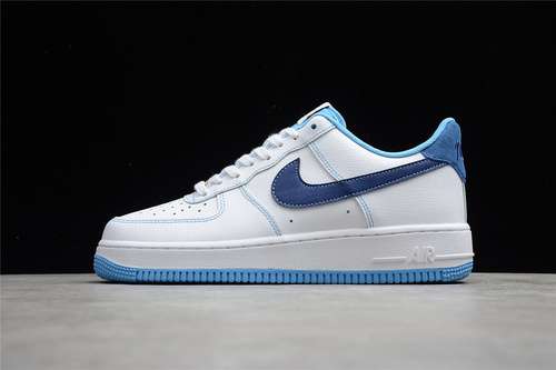 300DA8478100AIR FORCE 1 LOW FIRST USE WHITEUNIVERSITY BLUESAILDEEP ROYAL BLUE