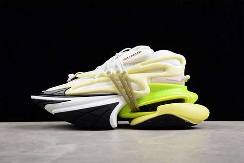 780BALMAIN BULLET SHOES WHITEGREENBLACKWOMAN3639MAN4046