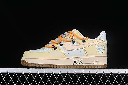 340KS6869111KAWS AIR FORCE 1 07 LOW YELLOWGREYORANGEWOMAN3639MAN4045