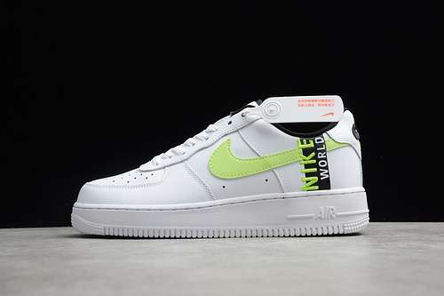 300CN8536100AIR FORCE 1 MID LV8 WHITEBLACKGREENWOMAN3639MAN4045