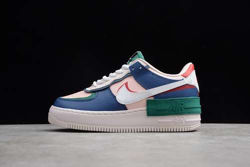 CI0919400GZ AIR FORCE 1 SHADOW MYSTIC NAVYWHITEECHO PINKGYM REDUNISEX3642
