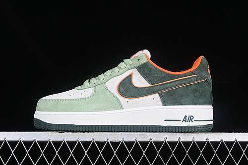 340LF8989777AIR FORCE 1 07 LOW GREYGREENORANGEWOMAN3639MAN4045