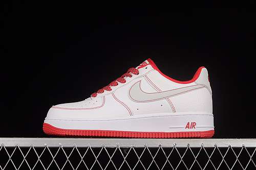 320CN2896101AIR FORCE 1 07 LOW RICE WHITEREDREDWOMAN3639MAN4045