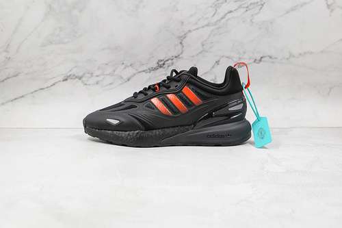 300GZ9087ZX 2K BOOST 20 SHOES CORE BLACKSOLAR REDCARBONWOMAN3639MAN4045
