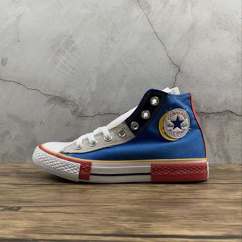 230168266CCHUCK TAYLOR 70S ALLSTAR HIGH DOUBLE LOGO BLUEBLACKWHITEUNSIEX3544