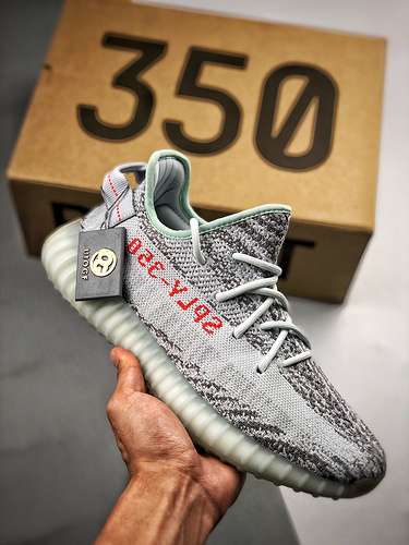 580B37571OG YEEZY BOOST 350 V2 BLUE TINTGRETHRHIREREUNISEX3648