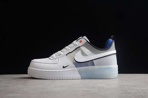 280DH7615101AIR FORCE 1 REACT WHITELIGHT PHOTO BLUEDEEP ROYAL BLUEWOMAN3645