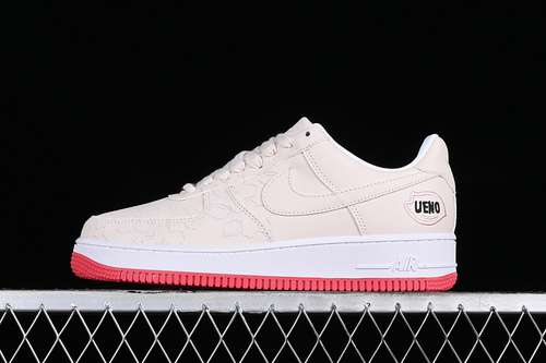 320309360001AIR FORCE 1 07 LOW UENO SAKURA WHITEGREYREDWOMAN3639MAN4045