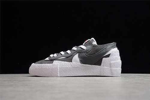 300DD1877002SACAI X BLAZER LOW BLACKBLACKWHITEWOMAN3639MAN4045