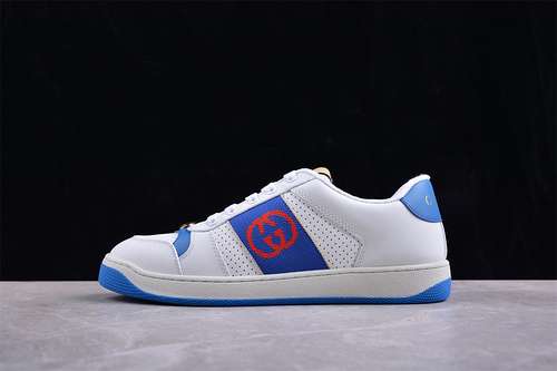 460GUCCI SCREENER GG WHITEBLUEREDMAN3945