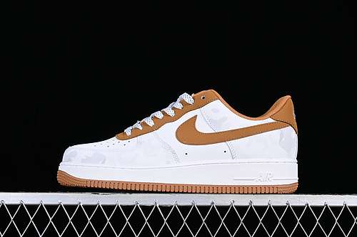 320DV1588003AIR FORCE 1 07 LOW WHITEBROWNWOMAN3639MAN4045