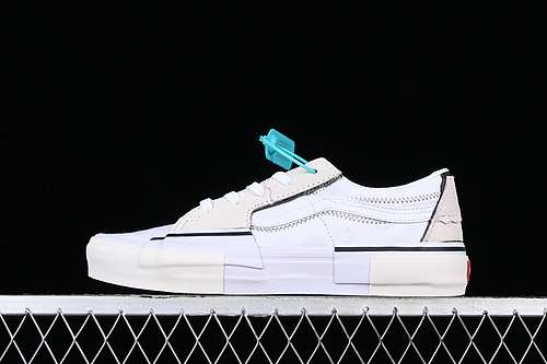 230VN0009QSW00VANS SK8 LOW RECONSTRU WHITEGREYBLACKWOMAN3539MAN4044