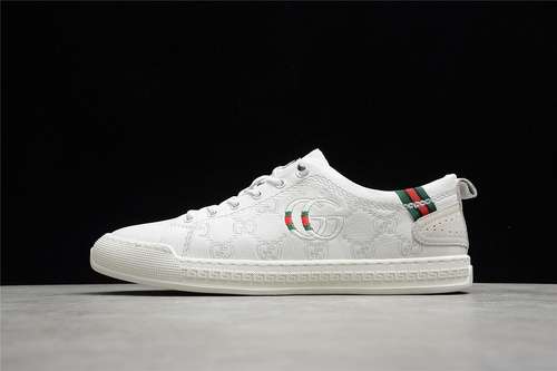 48043194202JPO60996GUCCI SCREENER LOWTOP SNEAKER WHITEWHITEWHITEMAN3844