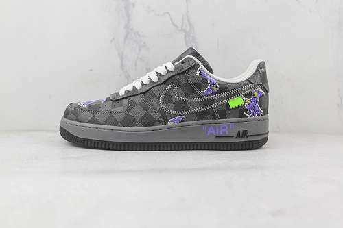 500LV X AIR FORCE 1 LOW 07 GREYWHITEPURPLEWOMAN35539MAN4046