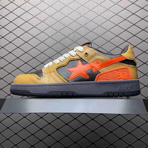 450BAPE STA SK8 TO NIGO LIGHT BROWNBLACKREDWOMAN3639MAN4044