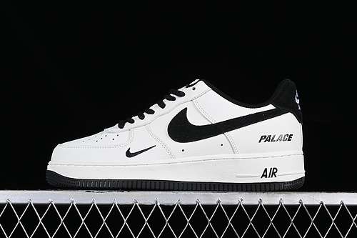 340PE681822AIR FORCE 1 07 LOW PALACE WHITEBLACKWOMAN3639MAN4045