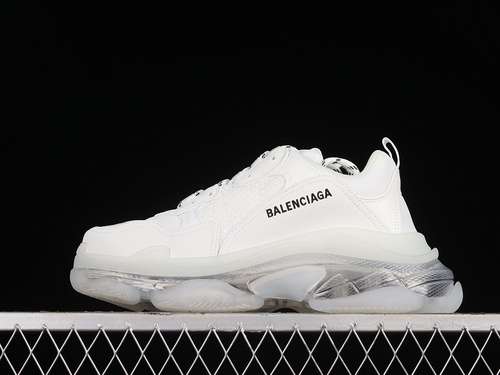 550W2FB19000VG BALENCIAGA TRIPLE S 30 SNEAKERS WHITEWHITEBLACKWOMAN3539MAN4046