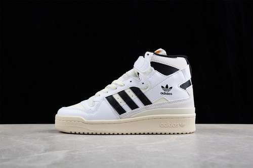 280GY5847FORUM 84 HIGH SHOES CLOUD WHITEWHITE TINTOFF WHITEWOMAN3639MAN4045
