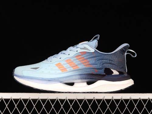 380VERSACE CASUAL RUNNING SHOES BLUEORANGEWHITEWOMAN3639MAN4044