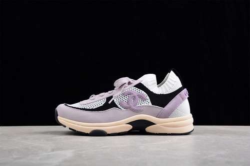 400CHANEL ATHLEISURE SNEAKERS PURPLEBLACKWHITEWOMAN3540